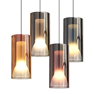 Modern Pendant Light Lampatron Mass 3D model image 1 