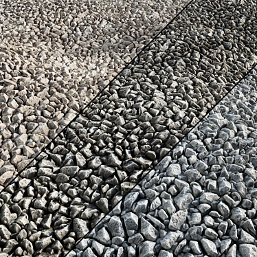 Substance Gravel Collection: Seamless 4K 3D model image 1 