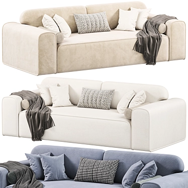 Luxury Viena Sofa 2015 Model 3D model image 1 