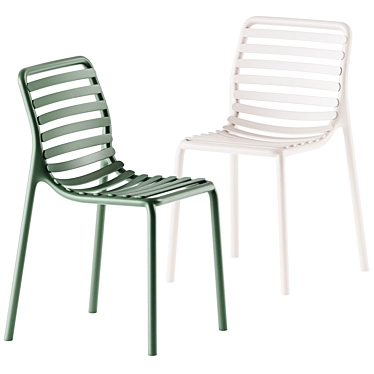 Adjustable Mesh Outdoor Chair 3D model image 1 