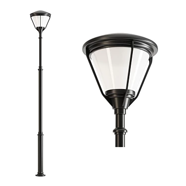 Archimet V23 Outdoor Street Lamp 3D model image 1 