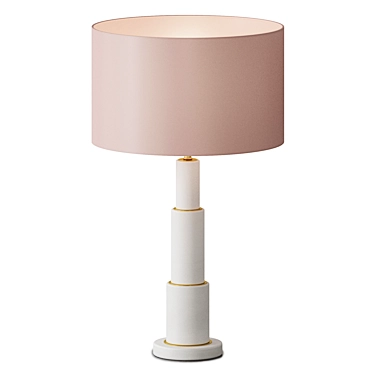 Elegant Modern Table Lamp 3D model image 1 