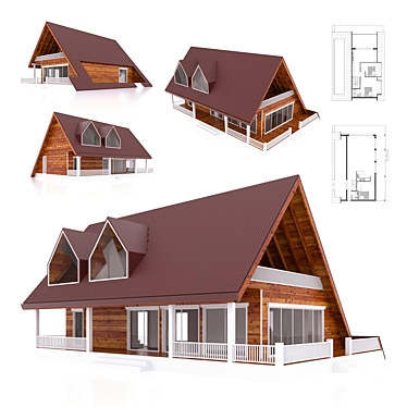 log house 003 160sqm