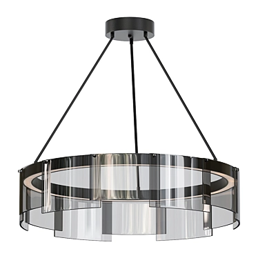 Striking Stratos 30 Chandelier 3D model image 1 