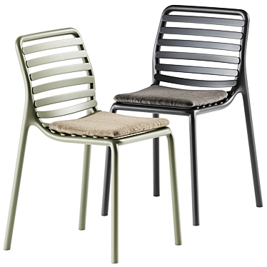 Adjustable Mesh Outdoor Chair 3D model image 1 