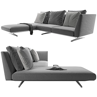 Flexform Sofa-evergreen