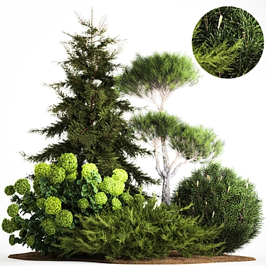 Greenery Collection for Landscaping 3D model image 1 