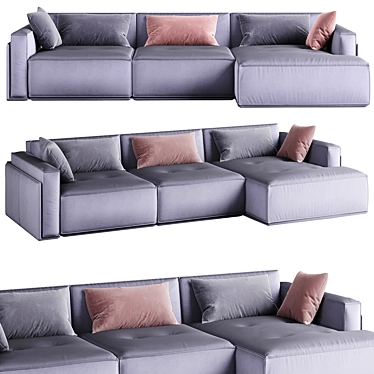 Conte Loft Sofa 3D model image 1 