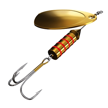 Pro Angler Fishing Lure Kit 3D model image 1 