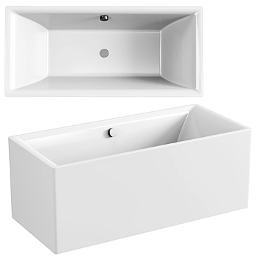 Kaldewei Puro Duo Built-In Bath 3D model image 1 