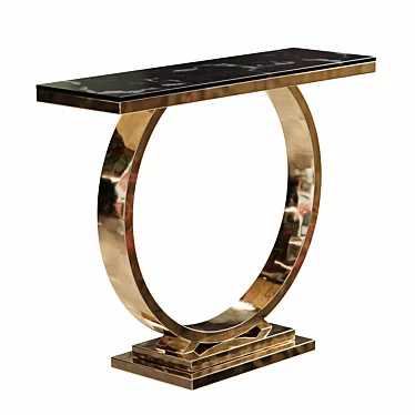 Elegant Rivino Classic Console Table 3D model image 1 