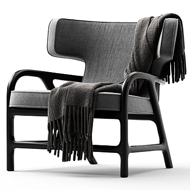 Fulgens Maxalto Armchair (2016) 3D model image 1 