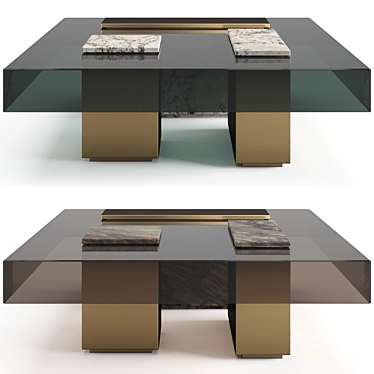 Luxury Visionnaire Marty Coffee Table 3D model image 1 