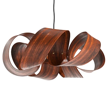 Modern Drift Pendant Light Fixture 3D model image 1 