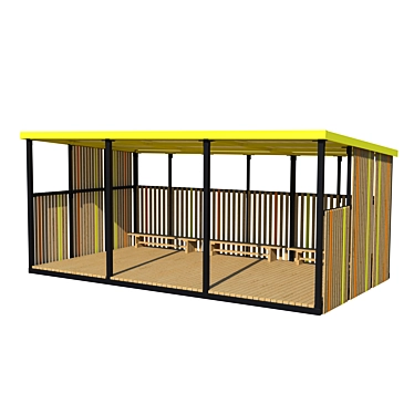 Veranda for kindergarten type 2