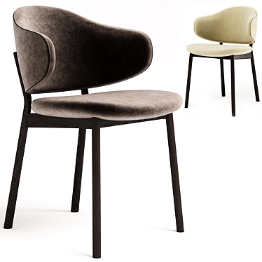 Modern Holly Chair by Calligaris 3D model image 1 