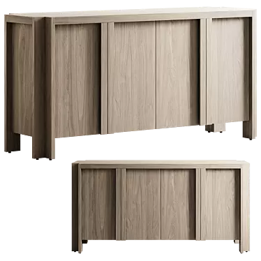 Albers Sideboard: Modern Eaves Design 3D model image 1 