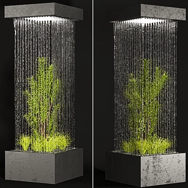 Indoor Outdoor Plant Fountain Vol.15 3D model image 1 