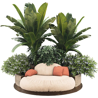 Plant Collection Decor Set 3D model image 1 