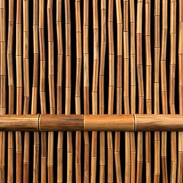 Bamboo Texture 3D Model Kit 3D model image 1 