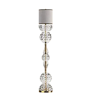 Floor lamp, crystal lamp, Lalique