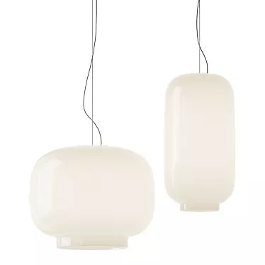 Foscarini White Pendant Duo 3D model image 1 