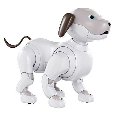 Smart Dog Robot Companion 3D model image 1 