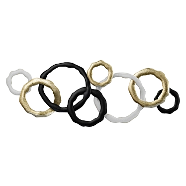  Wall Pano Rings with Smooth Finish 3D model image 1 