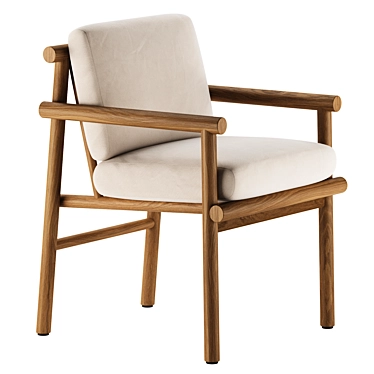  Ayana Chair: Elegant Modern Design 3D model image 1 