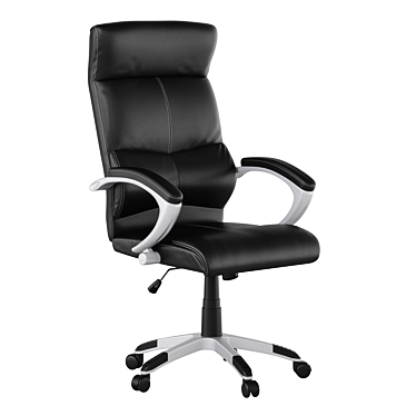 Modern Leather Office Swivel Chair 3D model image 1 