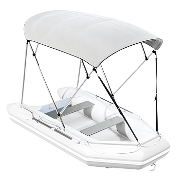 Inflatable boat 03 sunshade