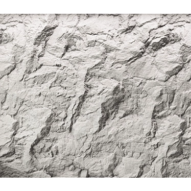 Seamless Stone Wall Texture Kit 3D model image 1 