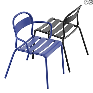 Colos Stecca 1/2 Gaming Chair 3D model image 1 