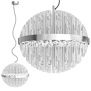 Modern Pendant Light Helios design 3D model image 1 