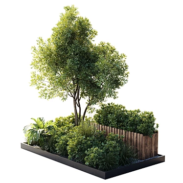 Outdoor Garden Plants Box Set 3D model image 1 