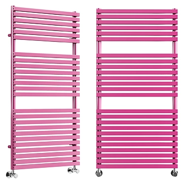 Modern Cube Towel Rail 3D model image 1 