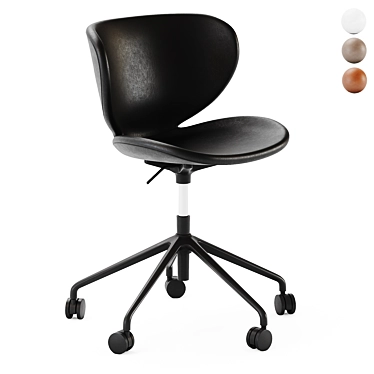 Modern Chair Design BoConcept 3D model image 1 