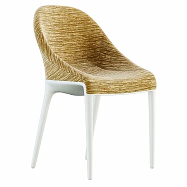 Kartell Eleganza Ela Chair Set 3D model image 1 