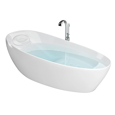 Neorest Zero Freestanding Soaking Tub 3D model image 1 