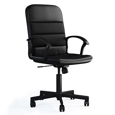 Ergonomic Swivel Chair Height Adjustable 3D model image 1 