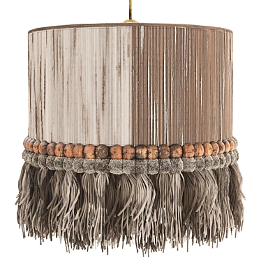 Boho Pendant Lamp Collection 3D model image 1 