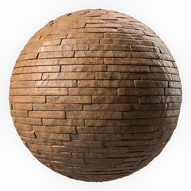 Seamless Stone Wall Materials 4k 3D model image 1 