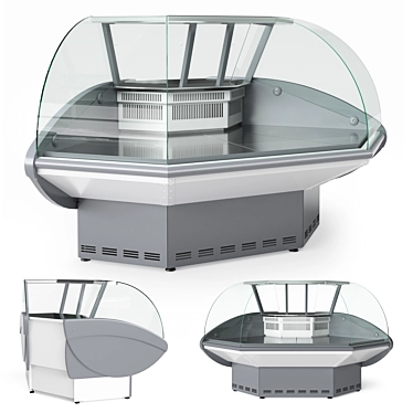 Refrigerated showcase "Ilet" Outer corner