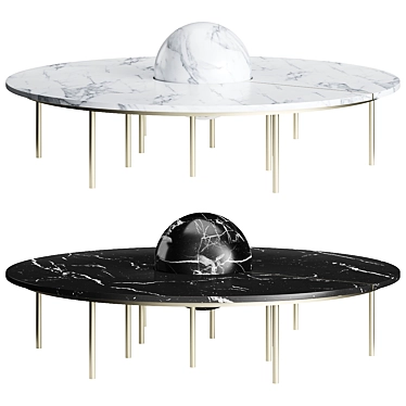 Modern Saturn Table by Six N. Five 3D model image 1 