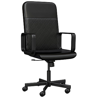 Ergonomic Swivel Office Chair 3D model image 1 