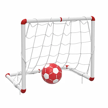 DFC Mini Soccer Goal Set 3D model image 1 