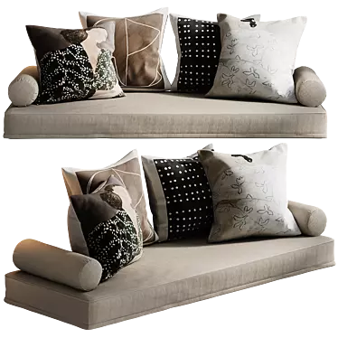 Medicci Cushion Set | Decorative Lounge 3D model image 1 