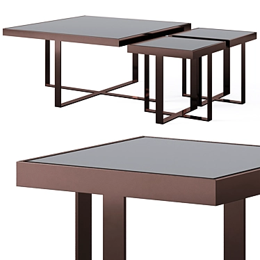 Epoque Argon Coffee Table 3D model image 1 