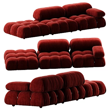 Modern Modular B&B Italia Sofa 3D model image 1 