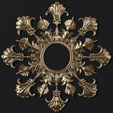 3D Max Corona Trim Ornament 3D model image 1 